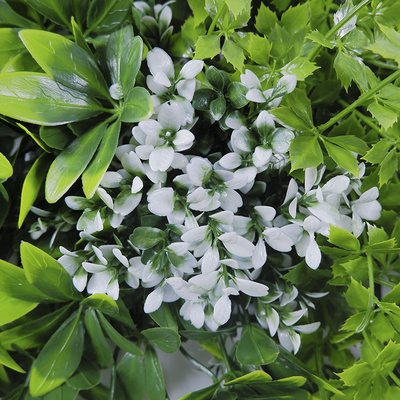 Wedding Artificial Silk Flower Wall Panel Backdrop Hedges Fence Faux Ivy Vine Leaf