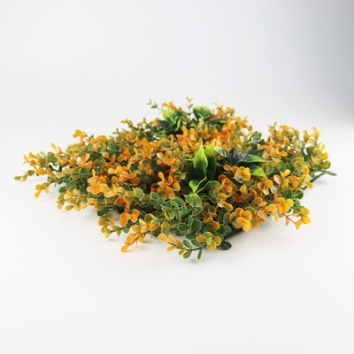 Decoration Artificial Greenery Encrypted Plastic Flower Wall For Home Decoration