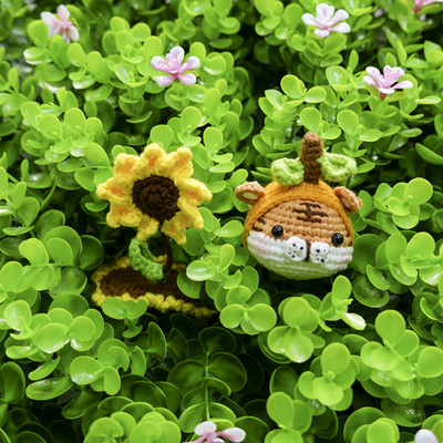 Outdoor Decorative Artificial Green Walls Panel G717 Flowers Grass Mixed 3D Plastic