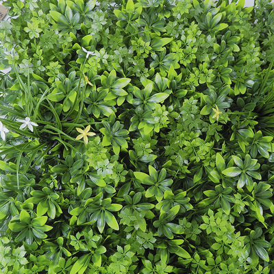 Multiusage Artificial Boxwood Panels Ecofriendly Plastic Hedge For Indoor