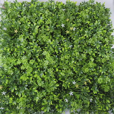 Multiusage Artificial Boxwood Panels Ecofriendly Plastic Hedge For Indoor