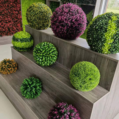 Garden 8cm Artificial Topiary Balls 50cm Outdoor