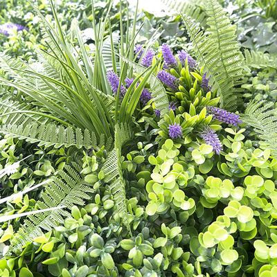Plant Panels Artificial Grass Walls 40mm Faux Decoration Outdoor
