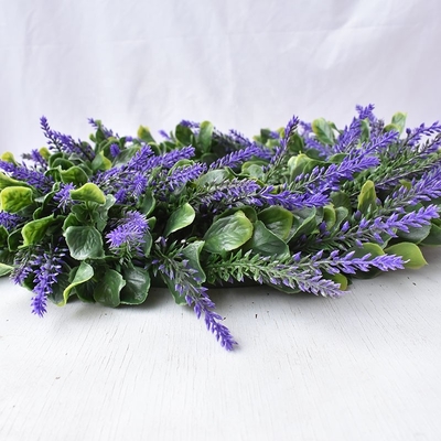 Christmas Festival Boxwood Artificial Plant Wall Panels 35-42cm For Indoor Outdoor Decoration