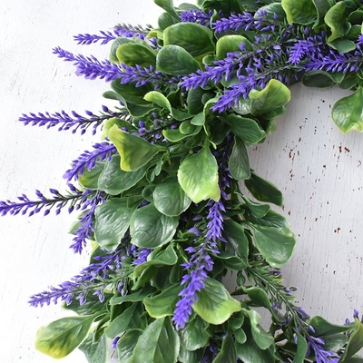 Christmas Festival Boxwood Artificial Plant Wall Panels 35-42cm For Indoor Outdoor Decoration
