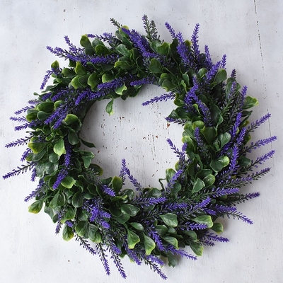 Christmas Festival Boxwood Artificial Plant Wall Panels 35-42cm For Indoor Outdoor Decoration