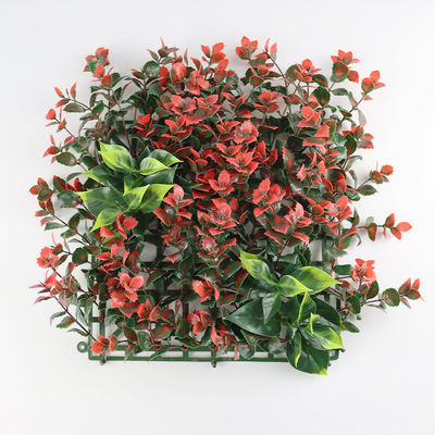 Vertical Garden Artificial Green Walls Plant Panel Plastic Greenery Hedge For Indoor