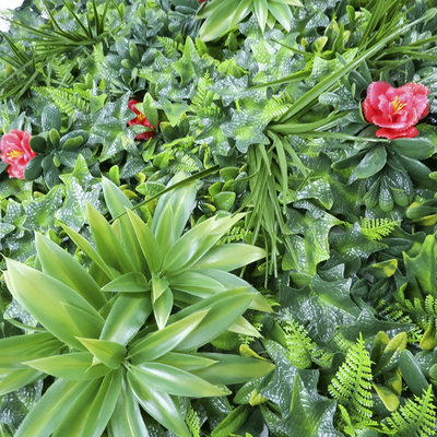 Synthetic Home Artificial Outdoor Foliage Wall Panels
