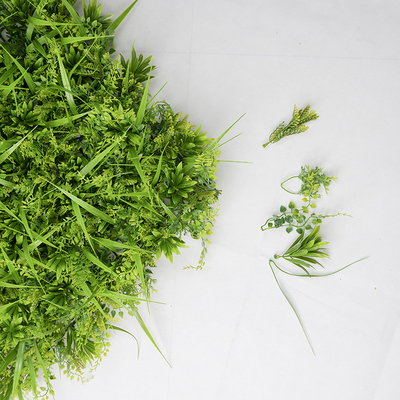 Fake Hedge 17 Inch Artificial Green Walls PE PP