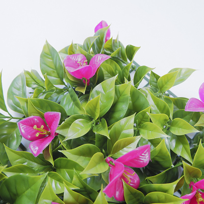 Decorative Anti UV Artificial Plant Wall Panel 4*25 For Outdoor Synthetic Landscape