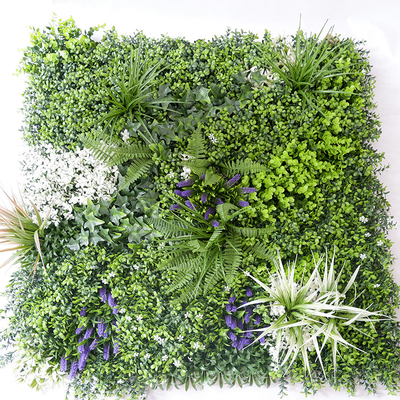 Faux Ivy Artificial Boxwood Hedge Grass Panel Wall 30mm