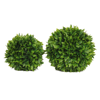42cm PE Artificial Plant Balls PP Artificial Plant Topiary Ball Faux Boxwood Decorative Balls