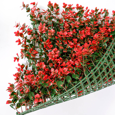 Outdoor Artificial Plant Panel Walls Decorative G717 25mm Dustproof PP