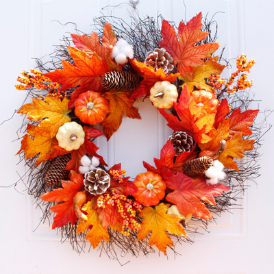 Hanging Artificial Decoration Christmas Flower Garland