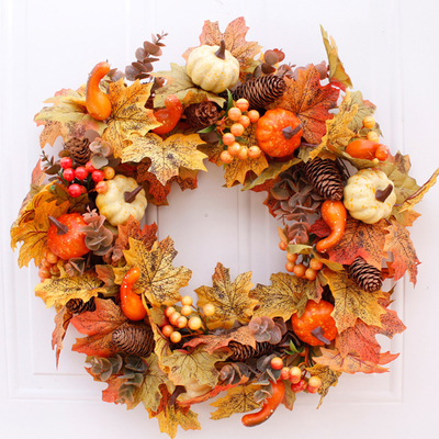 Hanging Artificial Decoration Christmas Flower Garland