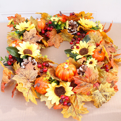 Hanging Artificial Decoration Christmas Flower Garland