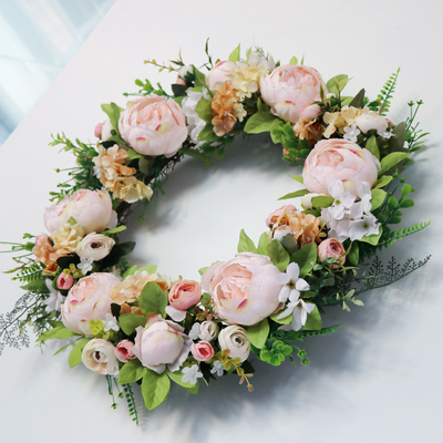 PE PP Faux Garland Greenery