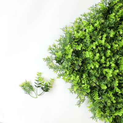 Customized Color Size Artificial Green Wall For Holiday Wedding Decorative