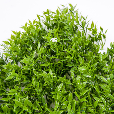 PE/PP Customized Greenery Artificial Green Wall Use For Market Decoration