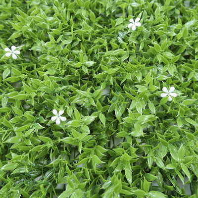 PE/PP Customized Greenery Artificial Green Wall Use For Market Decoration