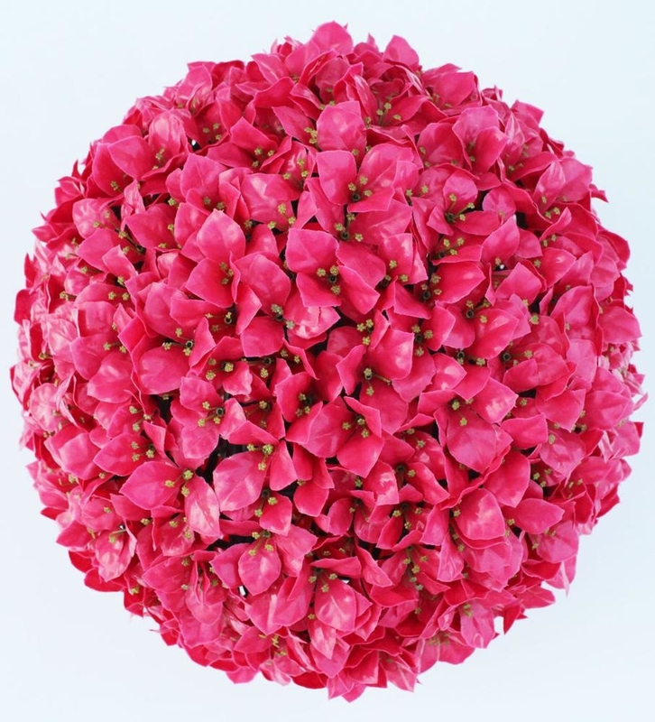 UV Protected PE Faux Boxwood Topiary Balls 17 Inch