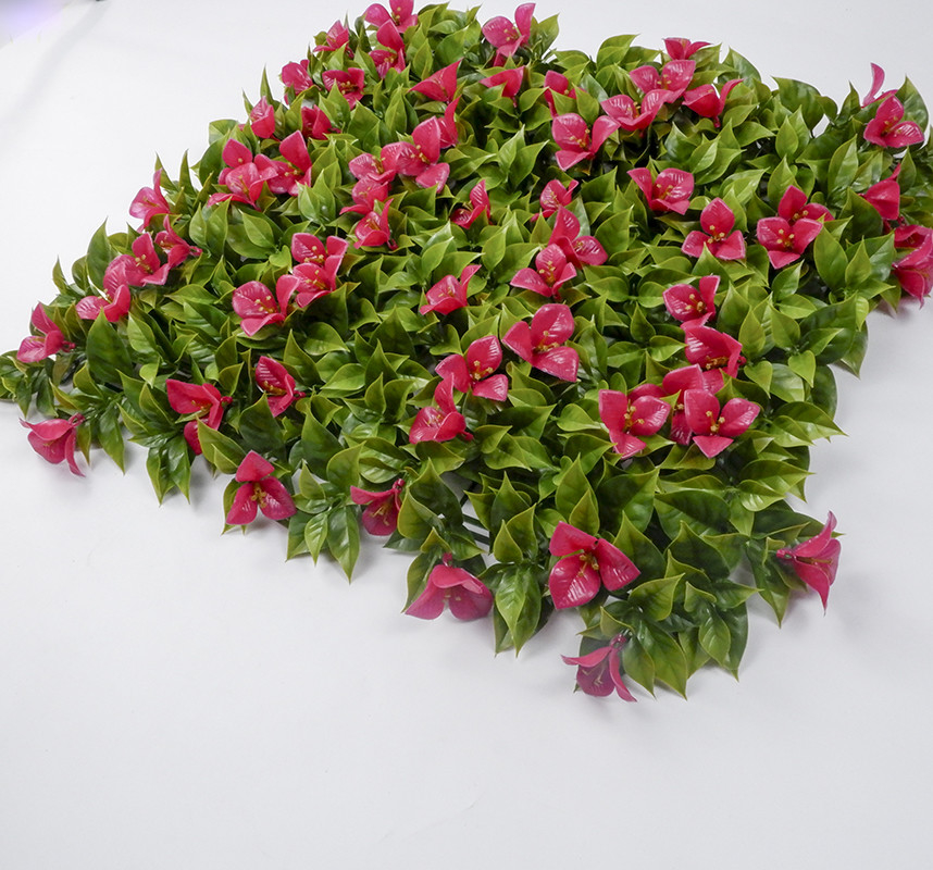 Multi Usage Artificial Boxwood Panels PE Ecofriendly Plastic Plant Wall Hedge