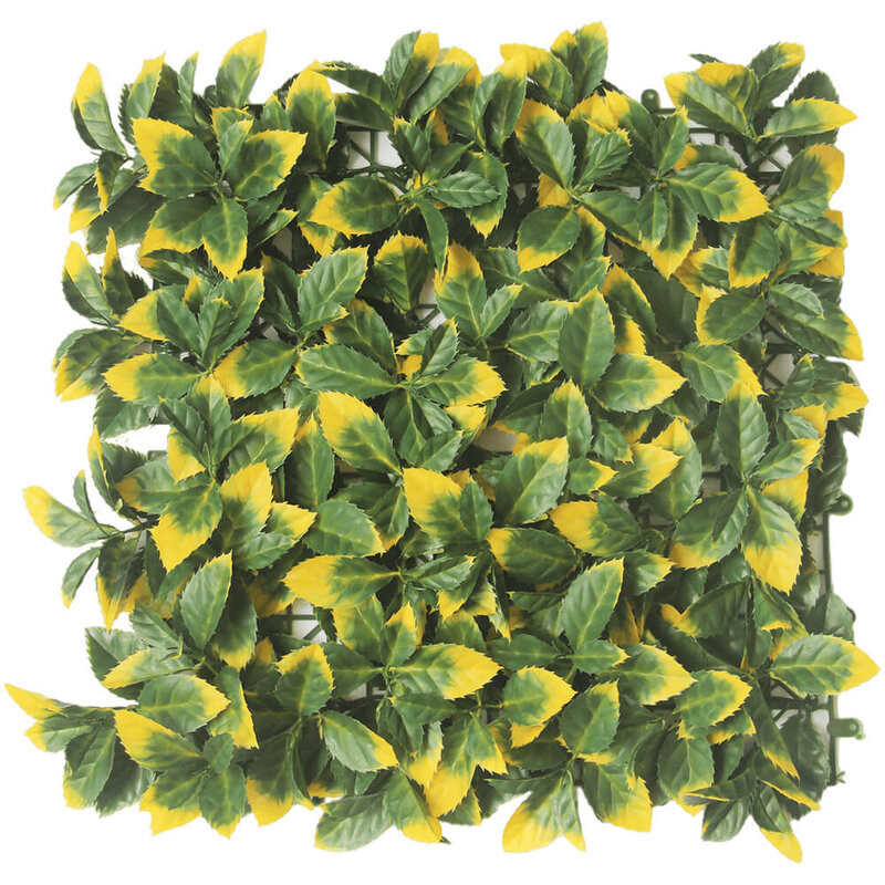 Synthetic Artificial Grass Walls Panels Boxwood Screening Hedge 2x25