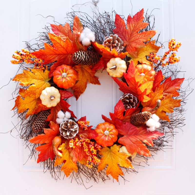 Hanging Artificial Decoration Christmas Flower Garland